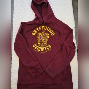 Harry Potter Gryffindor Quidditch Hoodie – Maroon – 2XL